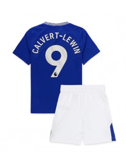 Billige Everton Dominic Calvert-Lewin #9 Hjemmedraktsett Barn 2024-25 Kortermet (+ Korte bukser)